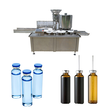 Poloautomatický vertikálny plniaci stroj pre kozmetické, farmaceutické, potravinárske výrobky
