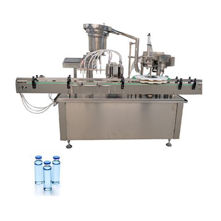 Automatický uzatvárací stroj na plnenie 30 ml fliaš s certifikátom CE