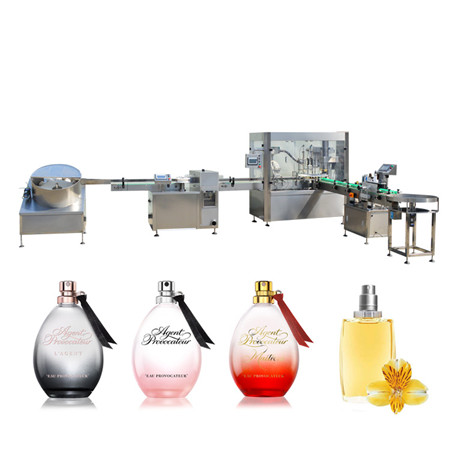 Výrobná cena rotačného automatického plnenia a uzatvárania fliaš