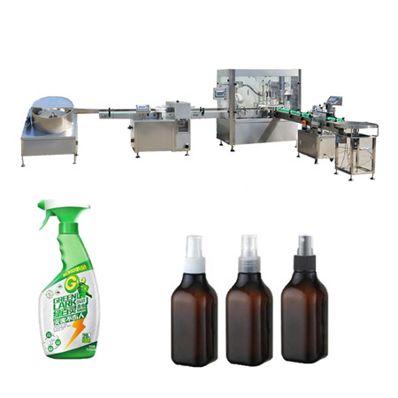 Poloautomatická destilovaná voda zariadenia fľaša priemyselnej cigarety trubice plniace stroj