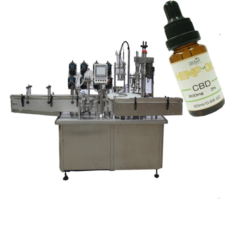 Poloautomatický viskózny stroj na plnenie tekutín do liekovky