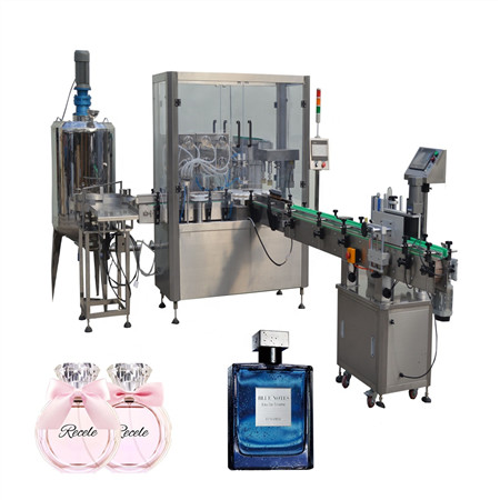 Stroj na dymový olej riadený PLC JB-YX2, plniaci stroj 4 oz, plniaci stroj na uzatváranie a etiketovanie s výrobnou linkou