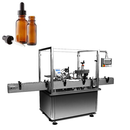 Stroj na dávkovanie oleja peristaltickým čerpadlom a stroj na plnenie tekutých štiav