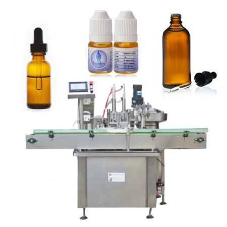 Plniaci stroj vysoko viskóznych piestových injekčných liekoviek e-liquid
