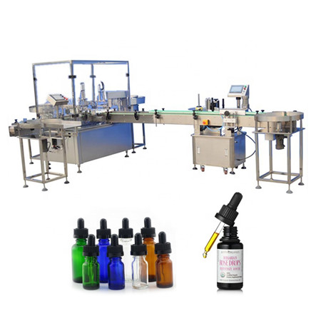 Výrobná linka JB-YG4 na plnenie tekutých štiav 250 ml, 500 ml nápojový plastový plniaci a uzatvárací stroj