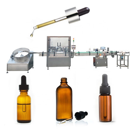 Výrobná linka na automatické napĺňanie očných kvapiek 30 ml e tekutá fľaša, parfumovaná, na plnenie očných kvapiek v továrni