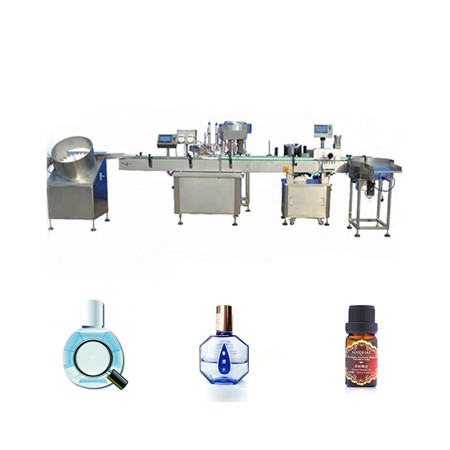 Továrenská cena Výrobca Dodávateľ lak na nechty plniaci stroj na uzatváranie fliaš monoblok a mini