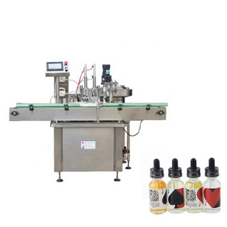 Paste State Liquid Bottle Veľkoobjemové mechanické ručné typ automatických E cigaretový olej semeno plniace granule stroj