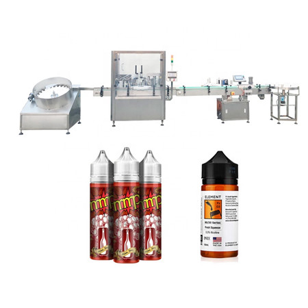 Automatické zariadenie na plnenie esenciálnych olejov / stroj na plnenie tekutých cigariet / stroj na plnenie džúsov e-cigariet