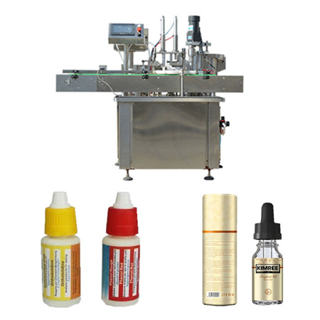 Automat na fľaše s jedným alebo viacerými hlavami, stroj na plnenie tekutín, automatický digitálny jednohlavý stroj s 4 hlavami a zariadenia na plnenie tekutín TOADF