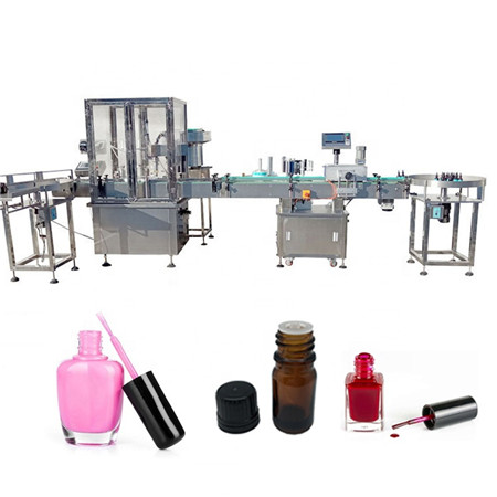 Nový produkt čínskeho dodávateľa SWANSOFT Vysokorýchlostný stroj na uzatváranie kvapalín na orálne fľaše