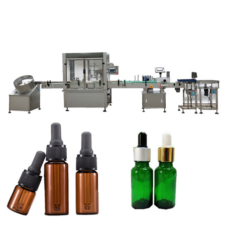 full automatic e liquid juice/eye drop/essential oil small scale bottle filler filling machine