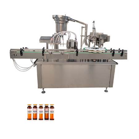 JB-YX4 Automatický 4-hlavový cbd stroj na plnenie výparov fľaštička s esenciálnym olejom na kvapky 5-200 ml plniaci strojček na uzáver
