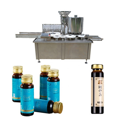 Automatická výrobná linka na parfumy, plniaca a uzatváracia fľaša so sklenenými rozprašovačmi so 4 plniacimi hlavami